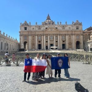 Estudiantes de la Pastoral Juvenil del Colegio Santa María Eufrasia viajan a Roma para el Jubileo
